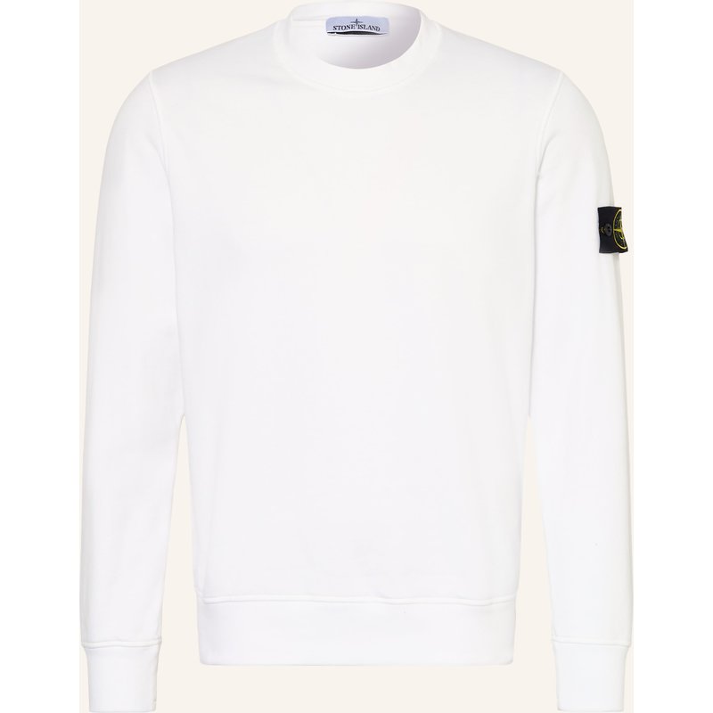 Stone Island Sweatshirt weiss