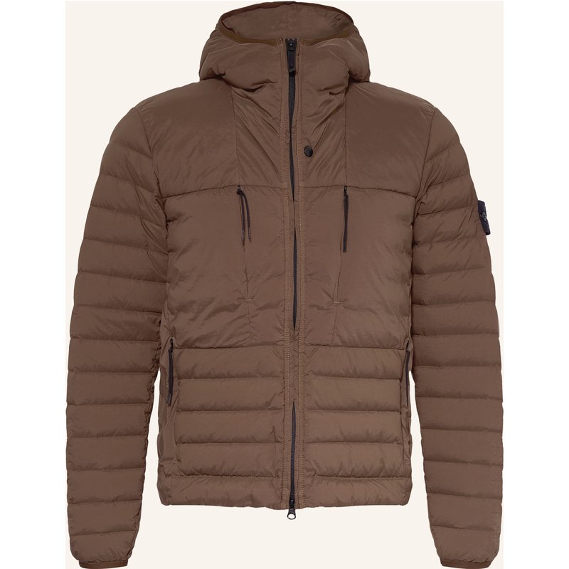 Stone Island Daunenjacke braun