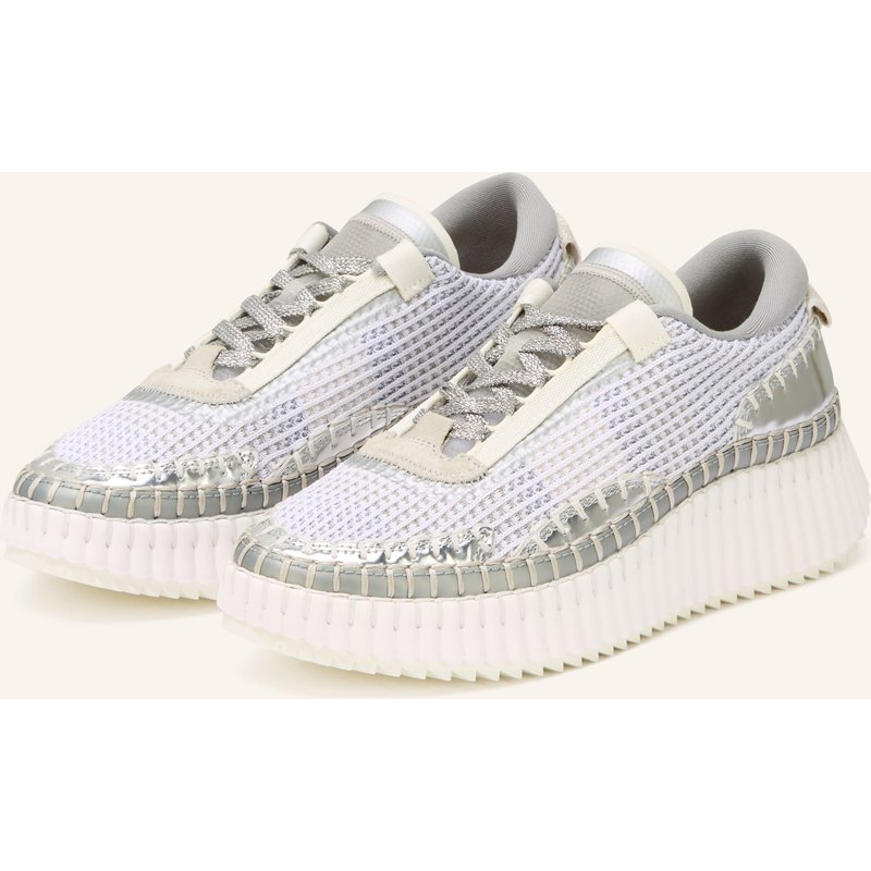 Chloé Sneaker Nama silber