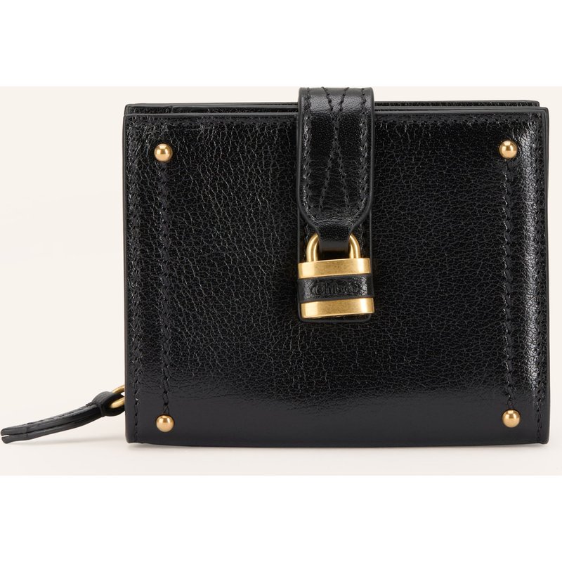 Chloé Geldbörse Paddington schwarz