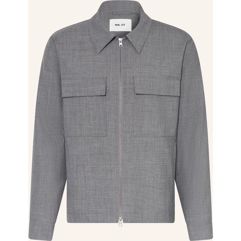 Nn.07 Overjacket Alban grau