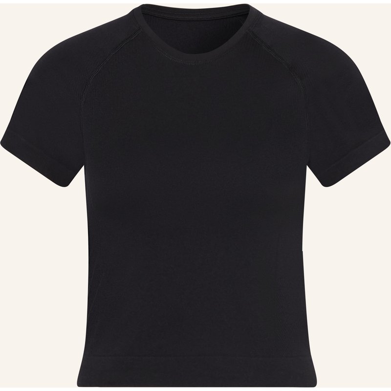 Sweaty Betty Laufshirt Athlete Crop schwarz