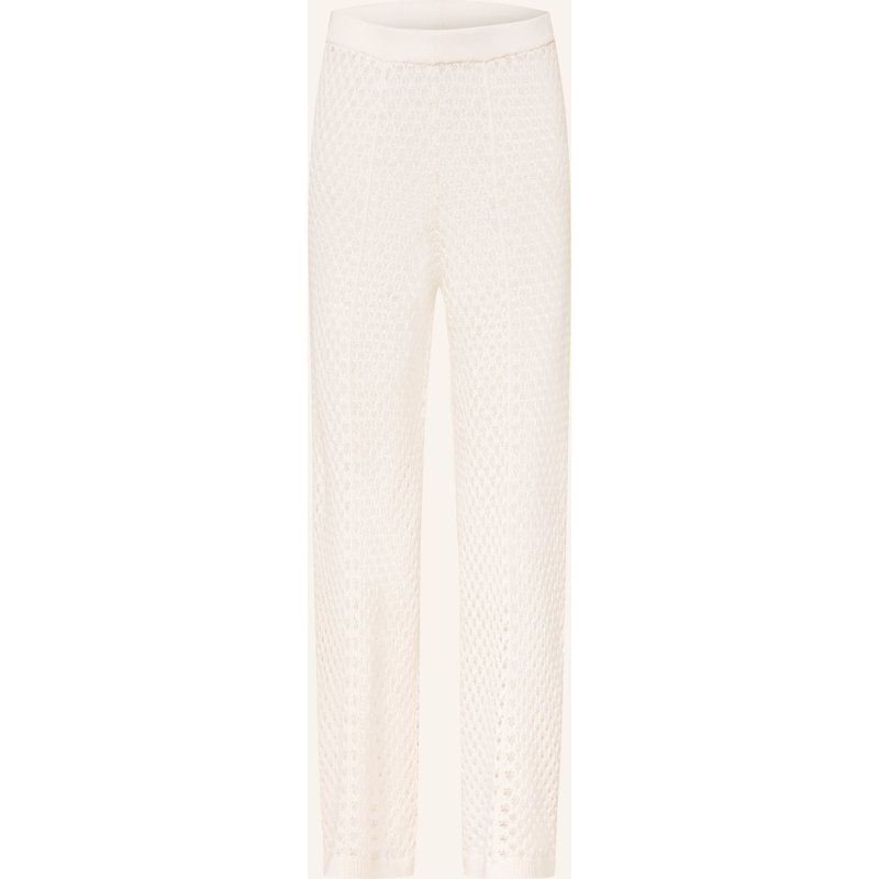 Allude Strickhose Mit Cashmere weiss