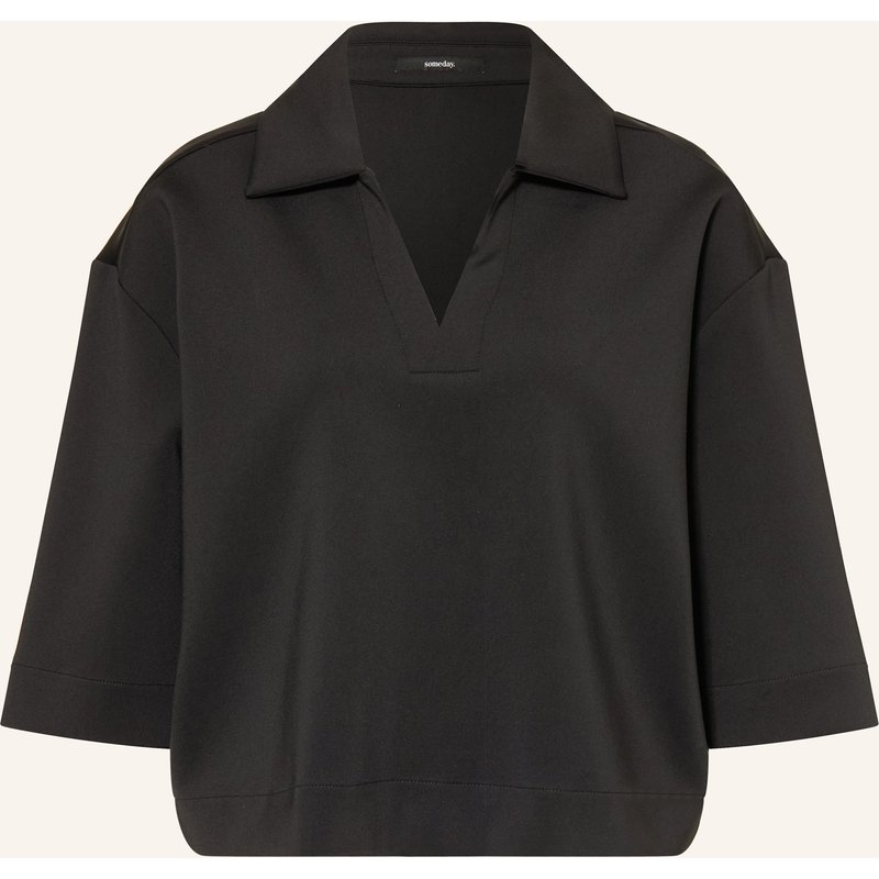 Someday Blusenshirt Uvana Mit 3/4-Arm schwarz