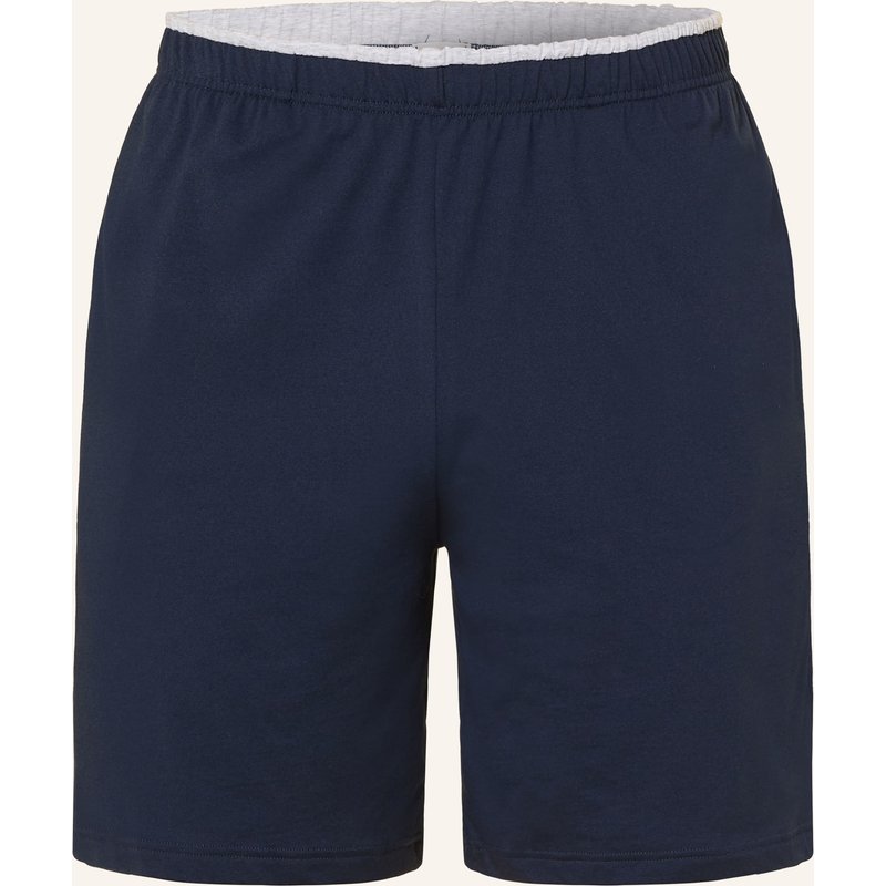 Mey Schlafshorts Dry Cotton Colour blau