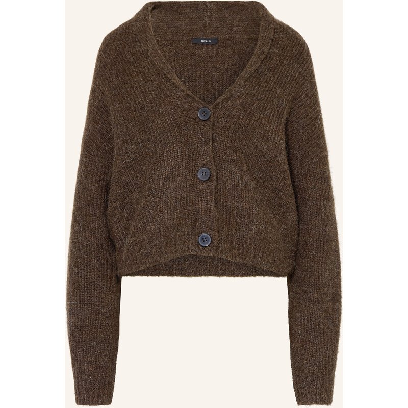 Opus Strickjacke Dusena braun