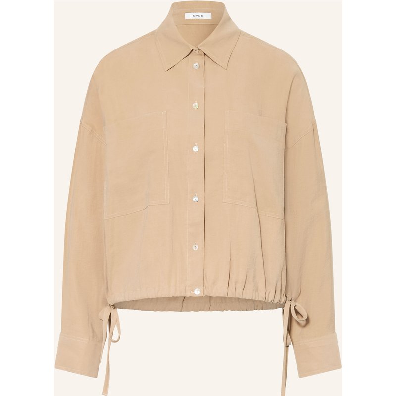 Opus Hemdbluse Fiberta beige