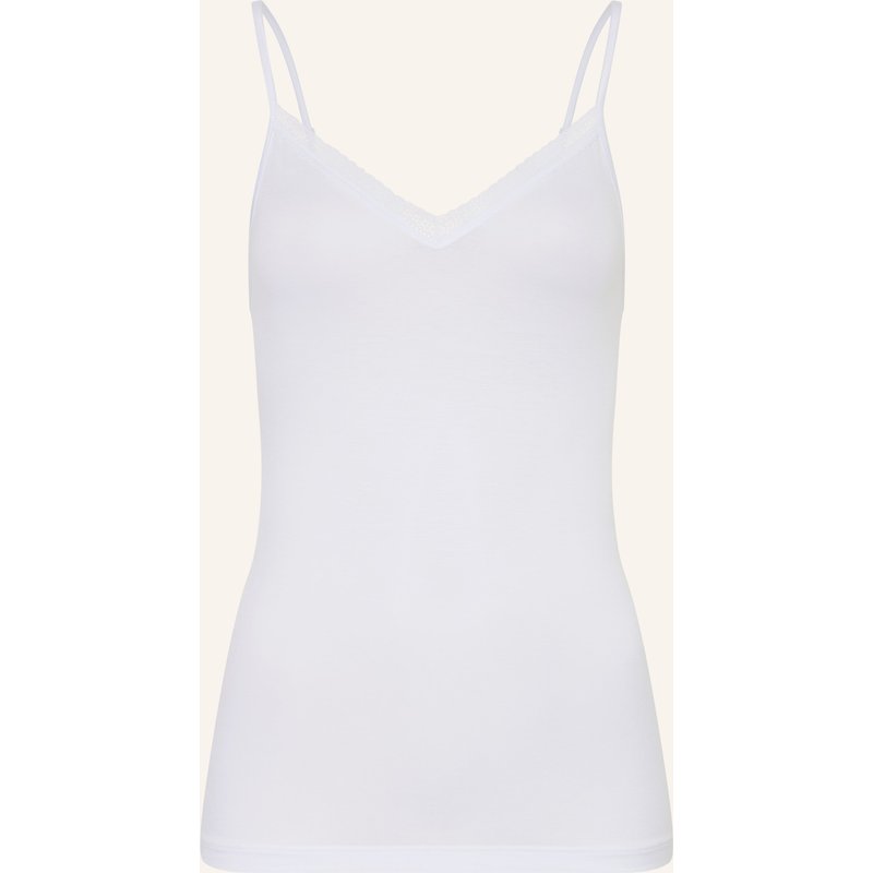Mey Top Serie Modal Lace weiss