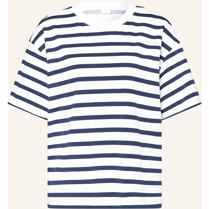 Mey Schlafshirt Serie Breezy Stripes blau