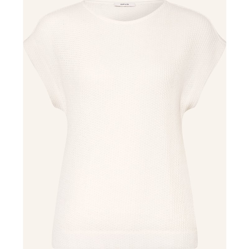 Opus Strickshirt Sofrano weiss