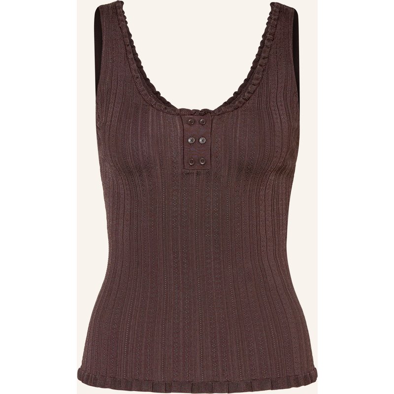 Claudie Pierlot Stricktop braun