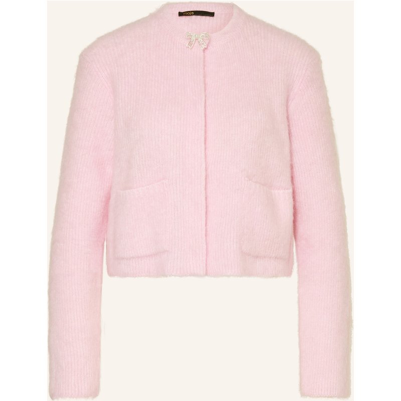 Maje Strickjacke Mit Alpaka pink