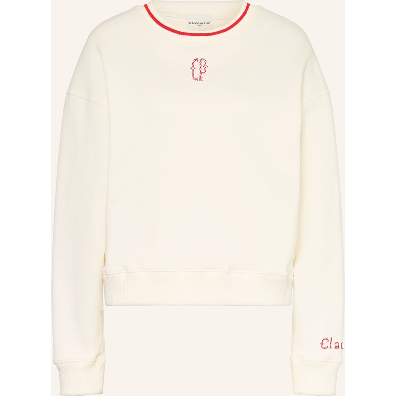 Claudie Pierlot Sweatshirt weiss