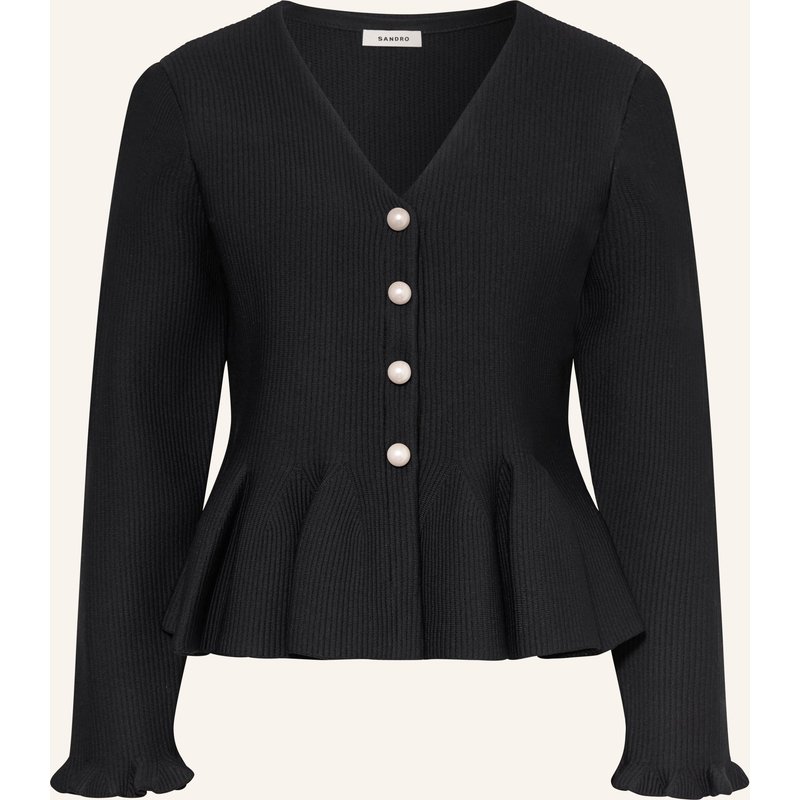 Sandro Strickjacke schwarz