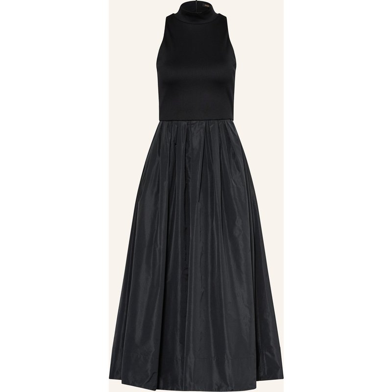 Maje Kleid Rabiani Im Materialmix schwarz
