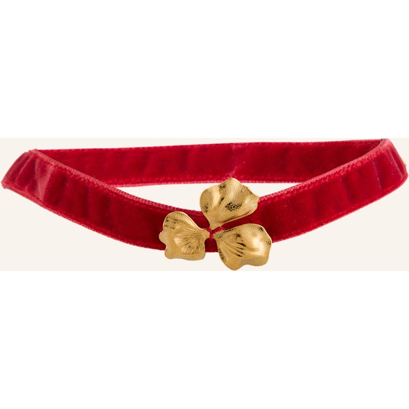 Seenberg Samt-Choker rot