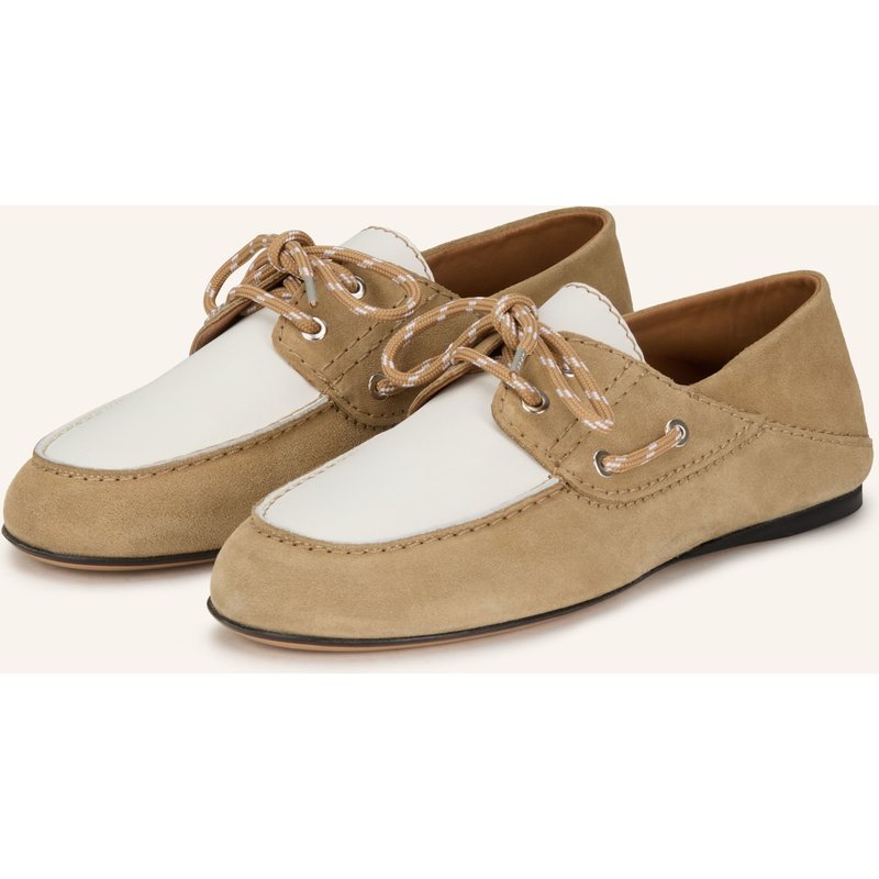 Sandro Bootsschuhe beige