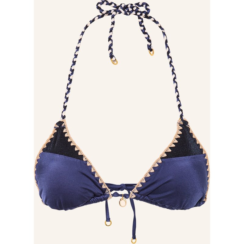 Banana Moon Couture Triangel-Bikini-Top Nazca Bosco blau