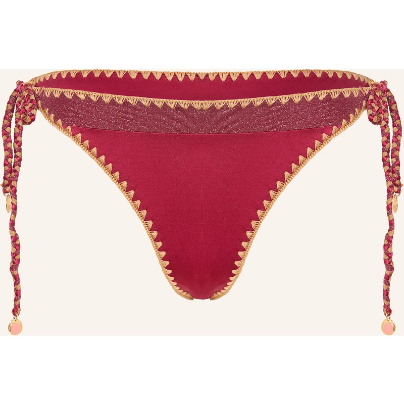 Banana Moon Couture Triangel-Bikini-Hose Nazca Blika rot
