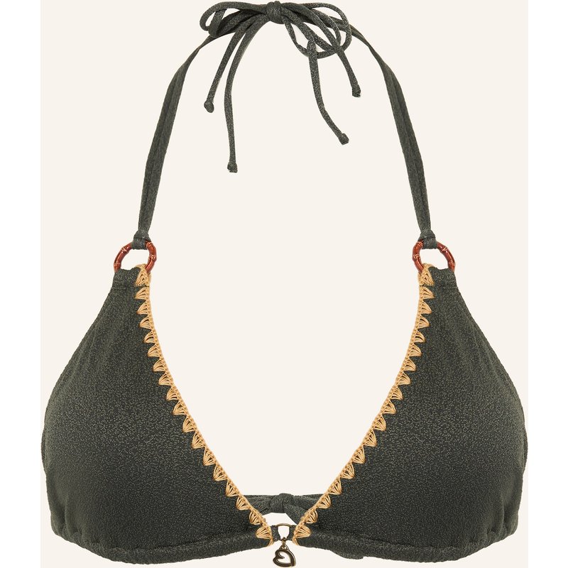 Banana Moon Triangel-Bikini-Top Santafe Yero gruen