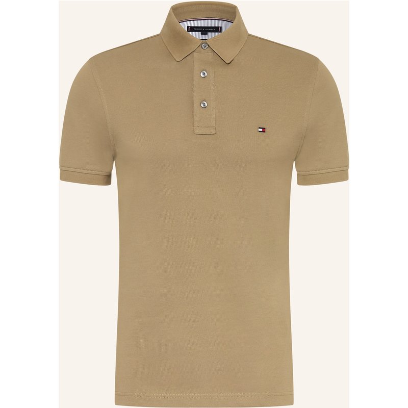 Tommy Hilfiger Piqué-Poloshirt Slim Fit gruen