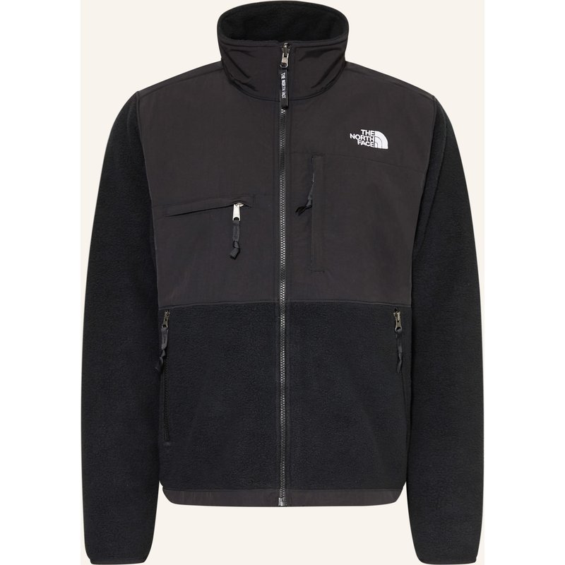 The North Face Fleecejacke Retro Denali Im Materialmix schwarz