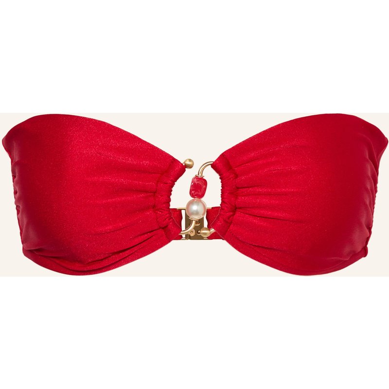 Seafolly Bandeau-Bikini-Top Palermo rot
