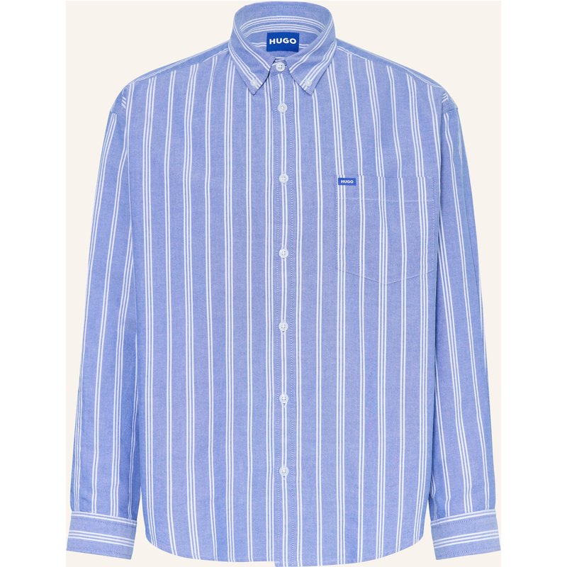 Hugo Hemd Ebill Comfort Fit blau