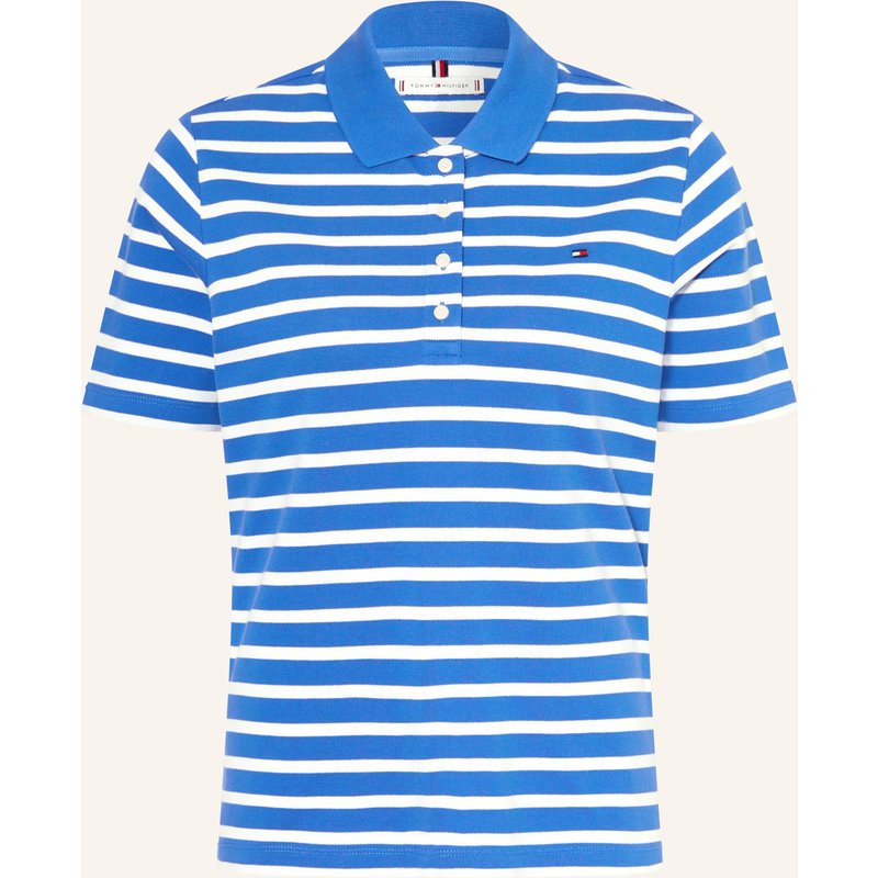 Tommy Hilfiger Piqué-Poloshirt blau