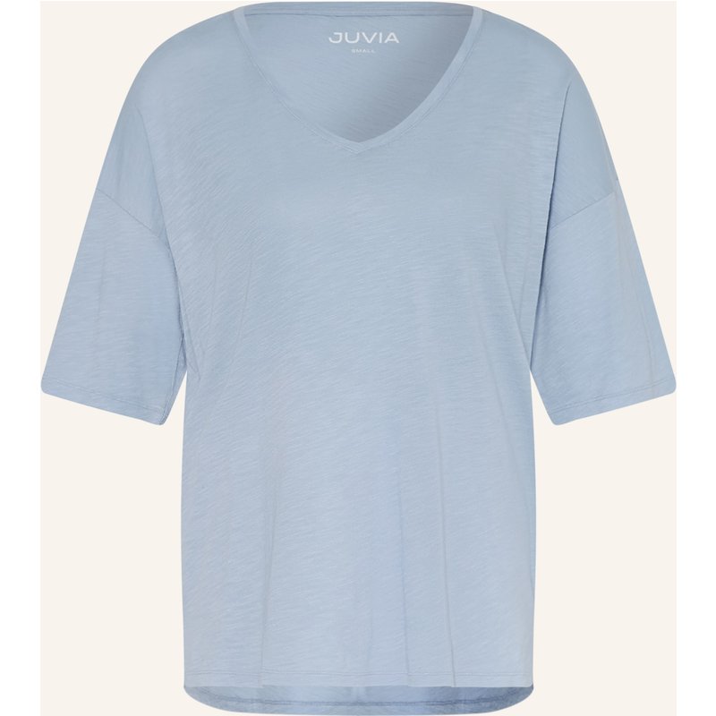 Juvia Oversized-Shirt Dana blau