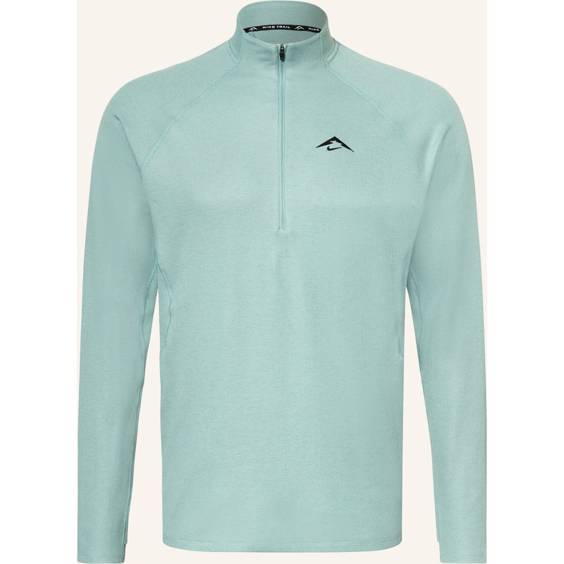 Nike Piqué-Laufshirt Trail gruen
