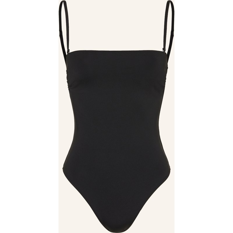 Calvin Klein Bandeau-Badeanzug schwarz