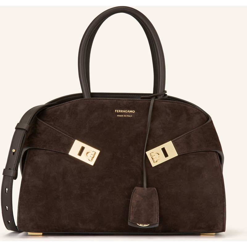 Ferragamo Handtasche Hug braun