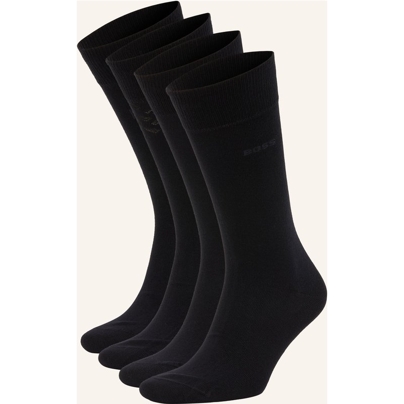 Boss 4er-Pack Socken schwarz