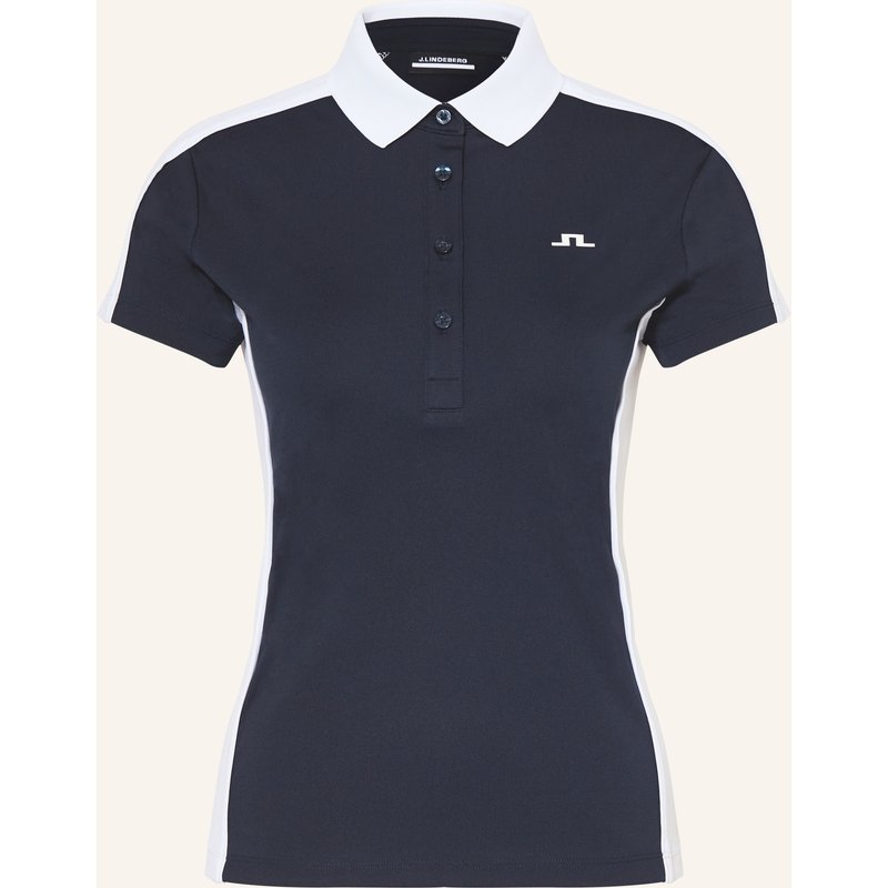 J.Lindeberg Funktions-Poloshirt blau