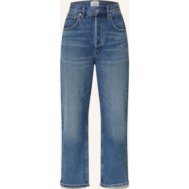 Citizens Of Humanity Cropped Jeans Dahlia blau