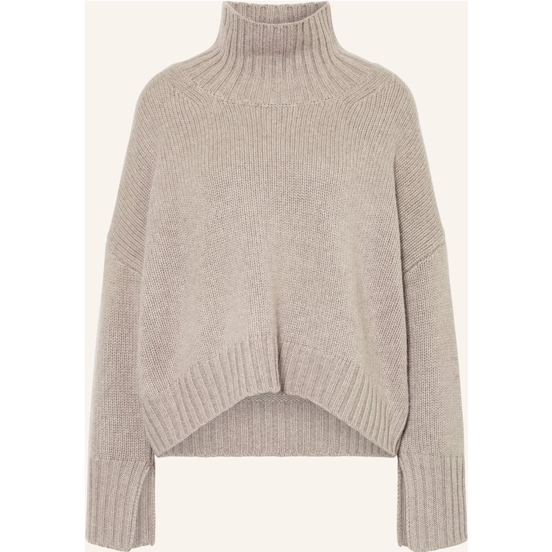 Soft Goat Rollkragenpullover Aus Cashmere grau