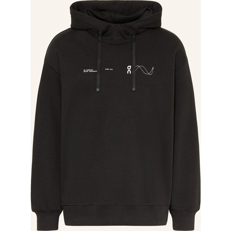 On Hoodie Avant schwarz