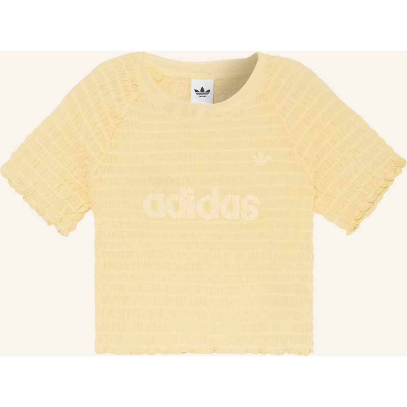 Adidas Originals T-Shirt Aus Mesh gelb