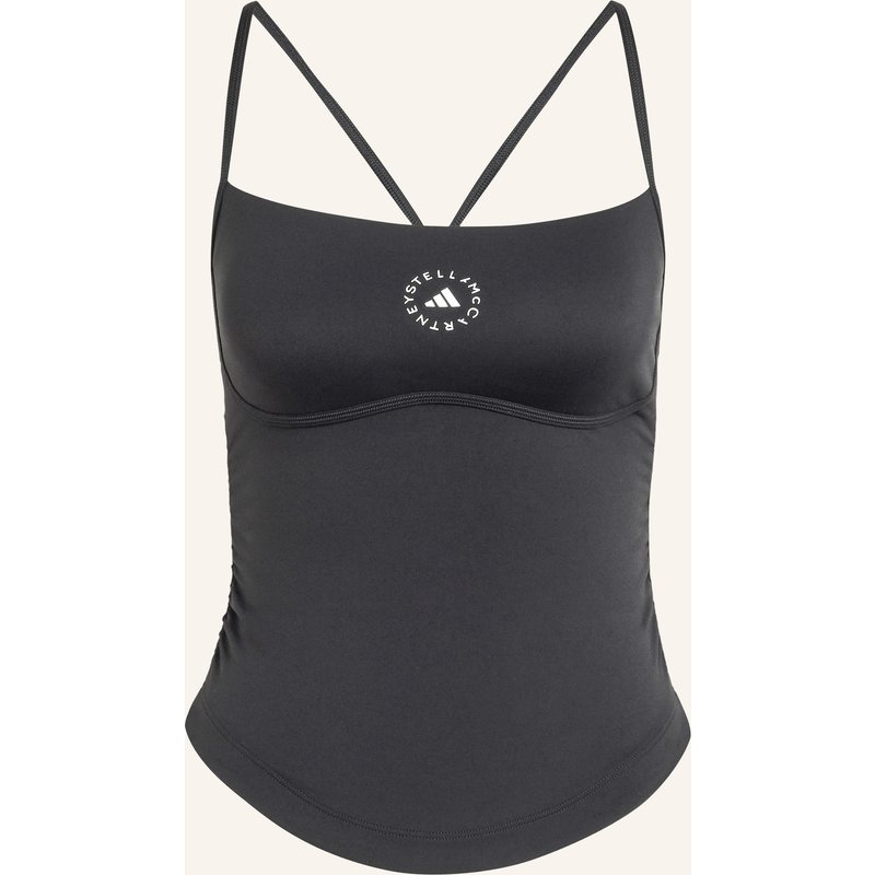 Adidas By Stella Mccartney Cropped-Top Asmc Studio schwarz