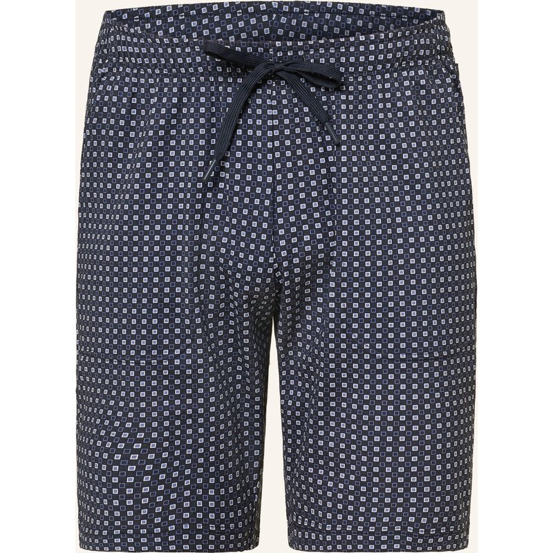 Calida Schlafshorts Remix Basic Sleep blau