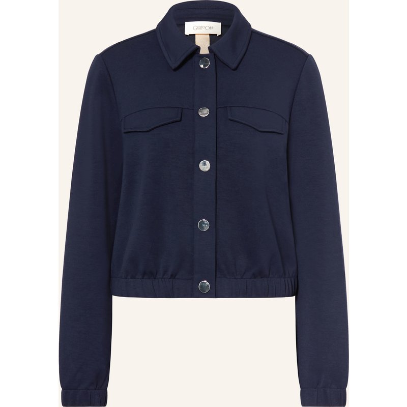 Cartoon Jersey-Overjacket blau