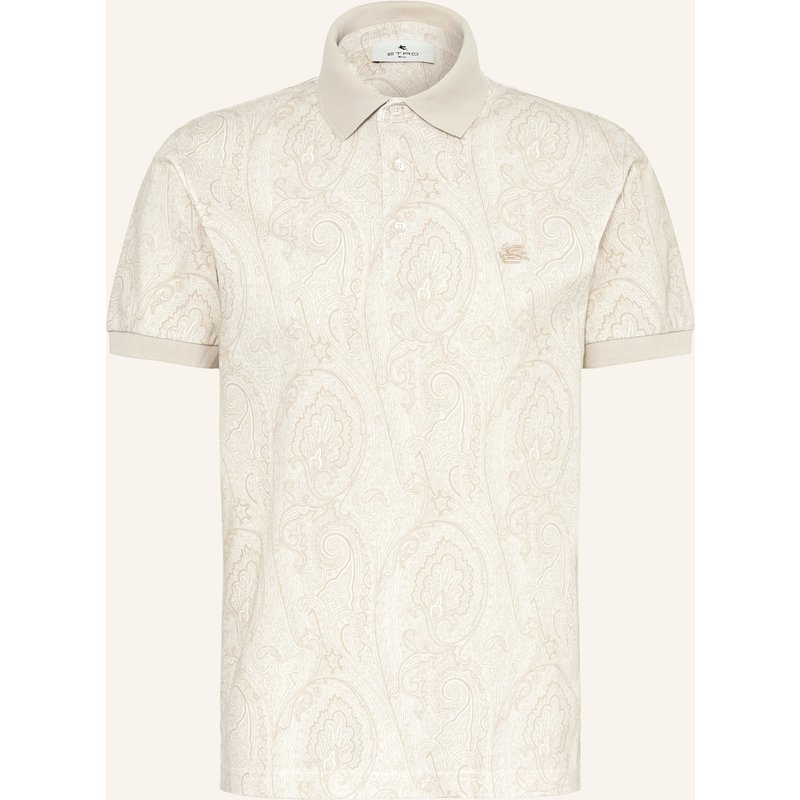 Etro Piqué-Poloshirt weiss