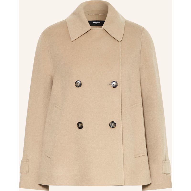Weekend Max Mara Cabanjacke Fantino braun