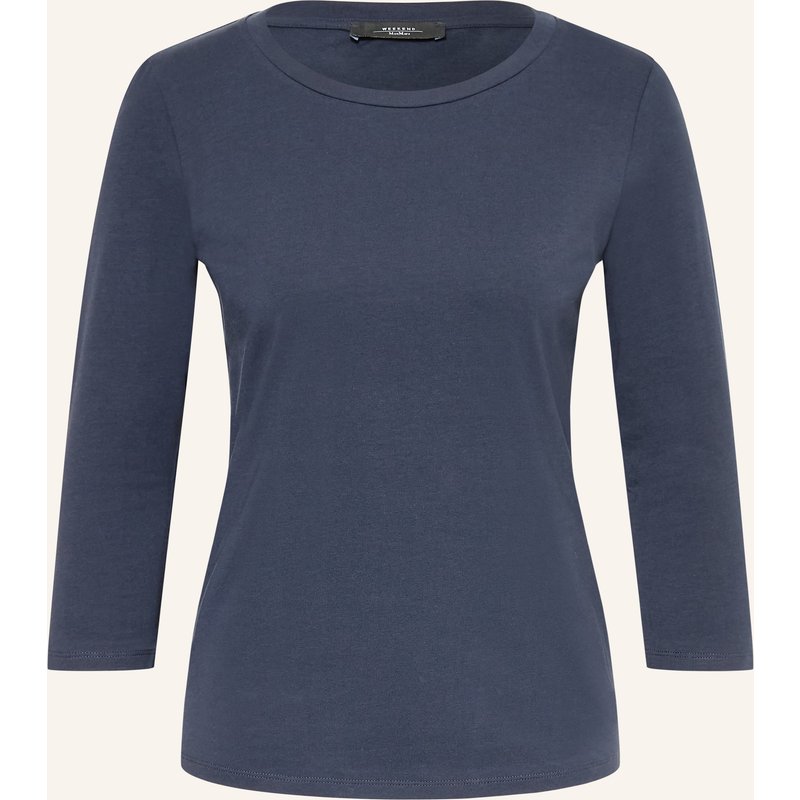 Weekend Max Mara Shirt Multia Mit 3/4-Arm blau