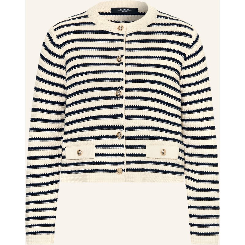 Weekend Max Mara Strickjacke Vodka weiss