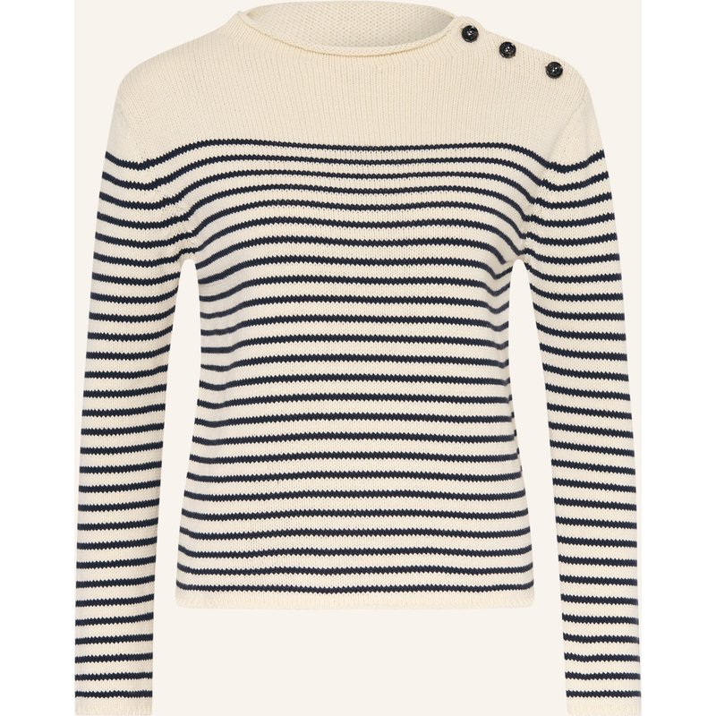 Weekend Max Mara Pullover Quadro weiss