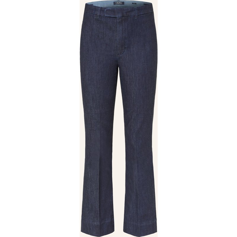S Max Mara Bootcut Jeans Diana blau