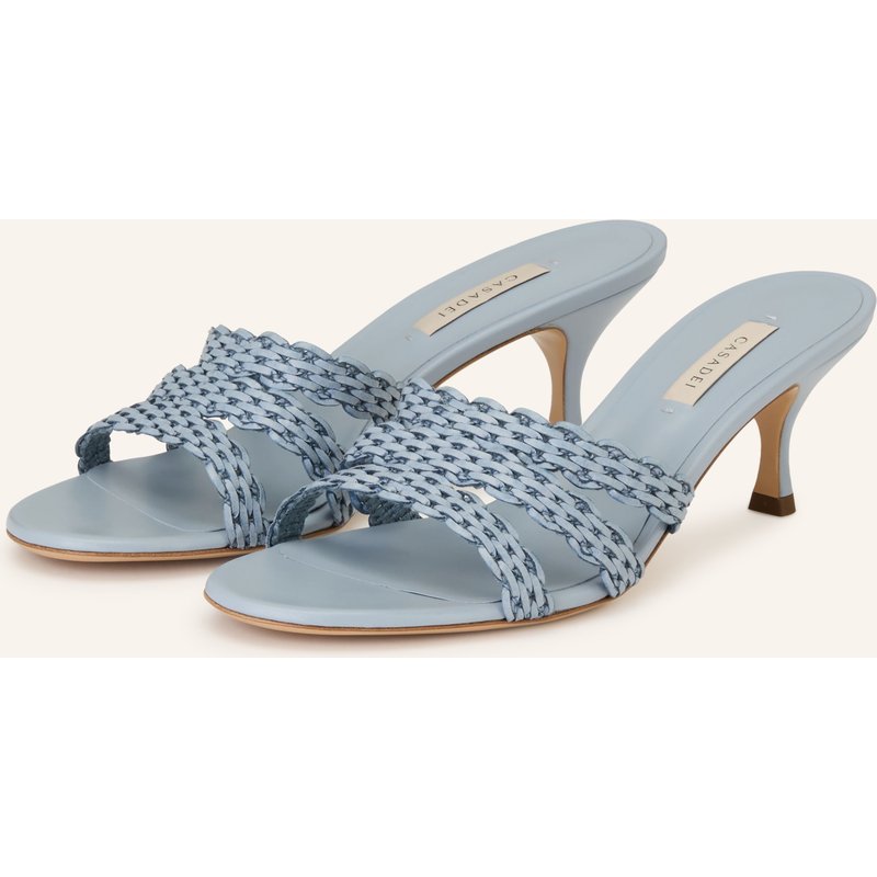 Casadei Mules Julia Avenida blau