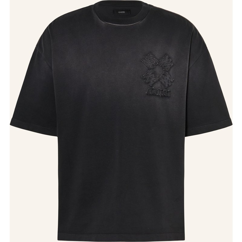 Amiri Oversized-Shirt schwarz